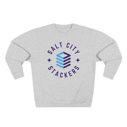 Salt City Stackers Alt Unisex Crewneck Sweatshirt