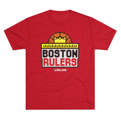 Ballerz Boston Rulers Unisex Tri-Blend Crew Tee