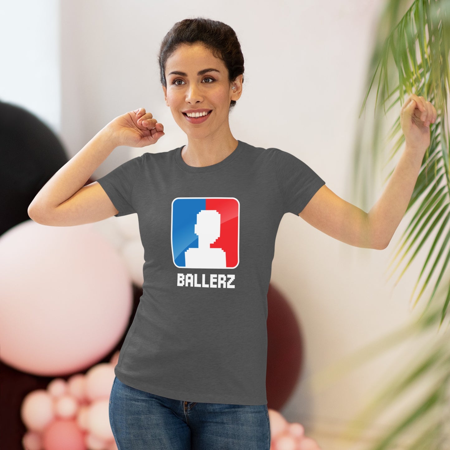 Ballerz Logo Women's Triblend Tee