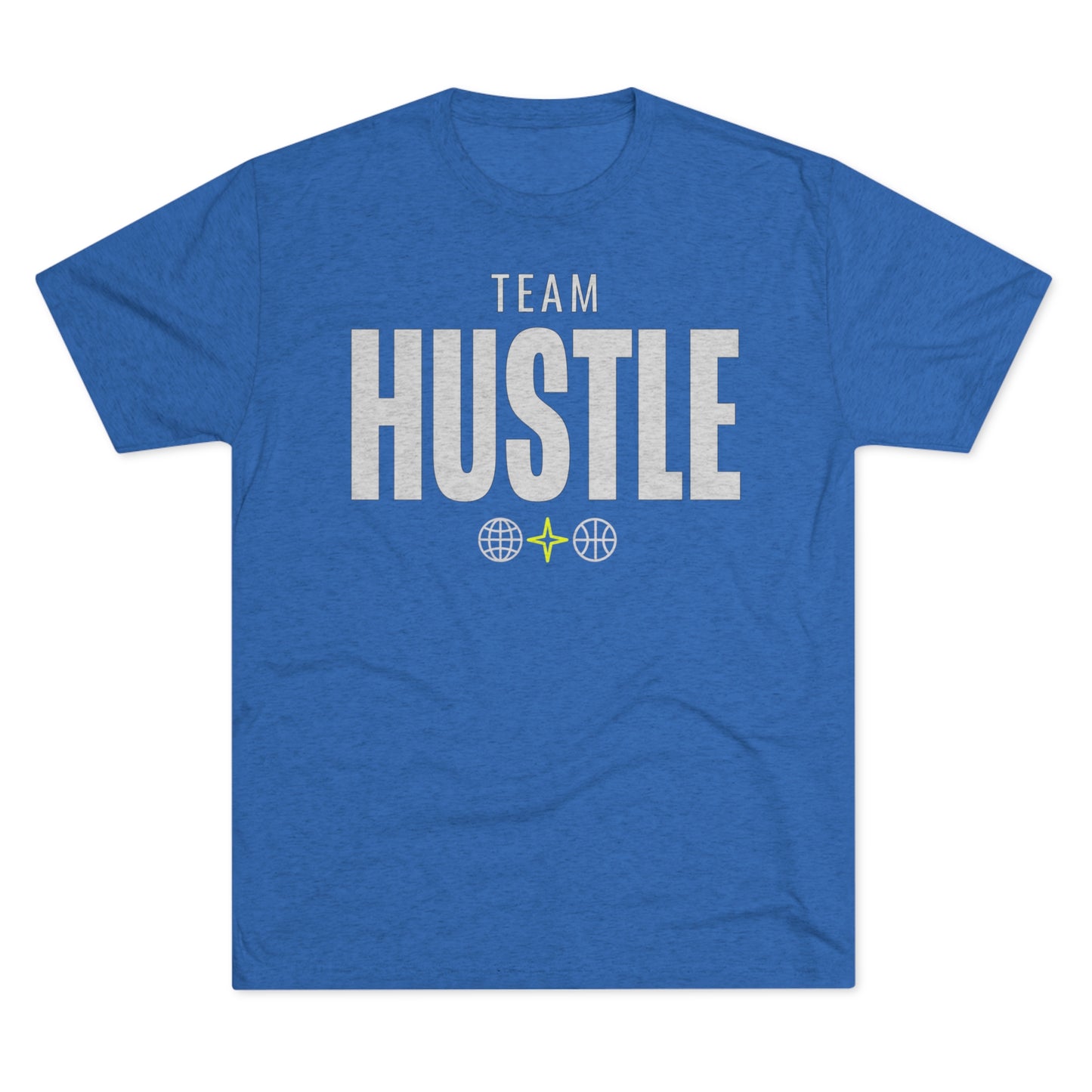 Team Hustle Unisex Tri-Blend Crew Tee