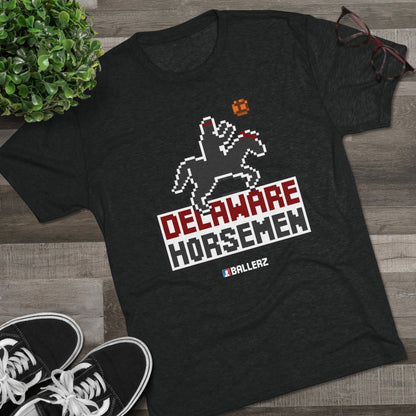 Ballerz Delaware Horsemen Unisex Tri-Blend Crew Tee