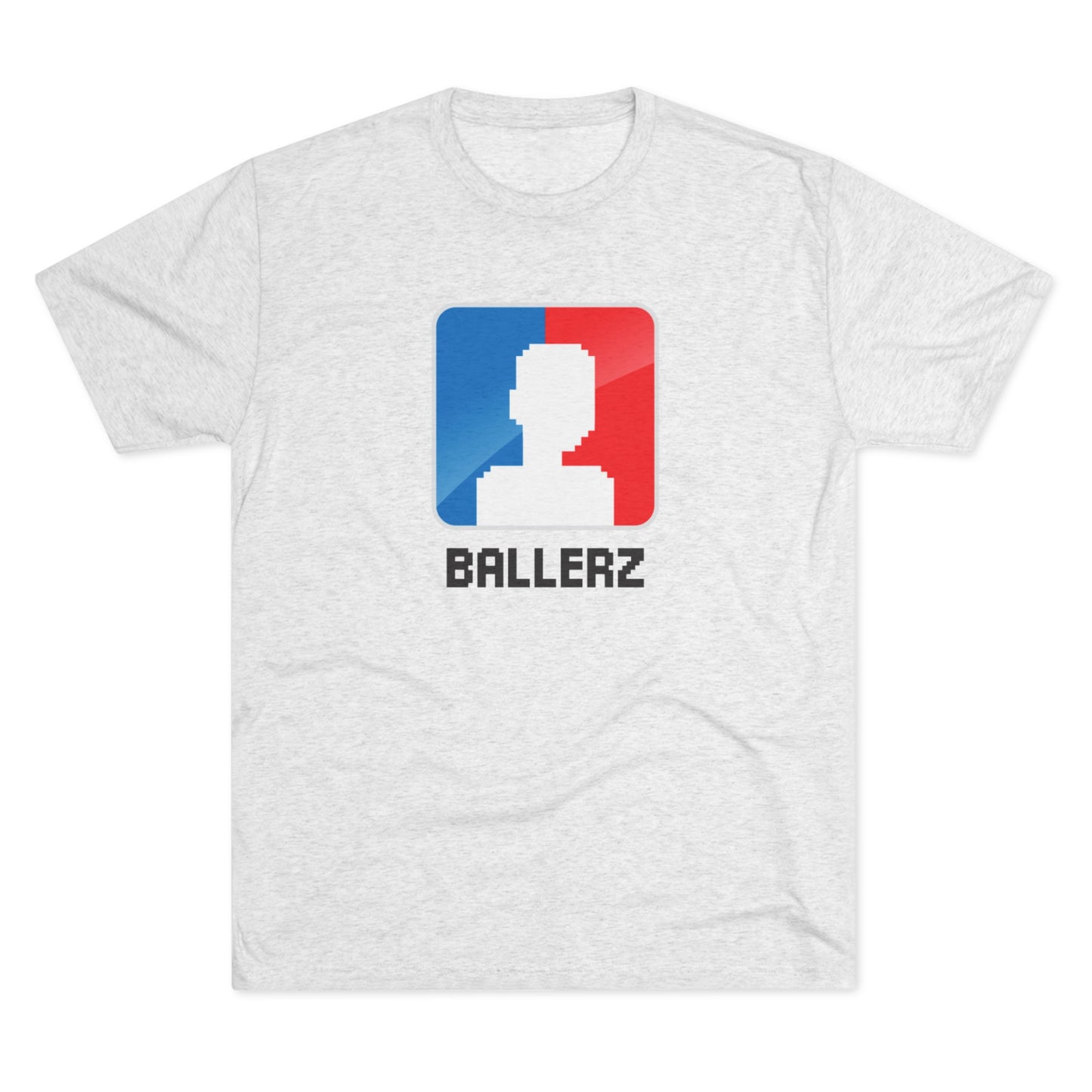 Ballerz Logo Unisex Tri-Blend Crew Tee