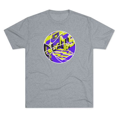 Clamps Street Ball Unisex Tri-Blend Crew Tee