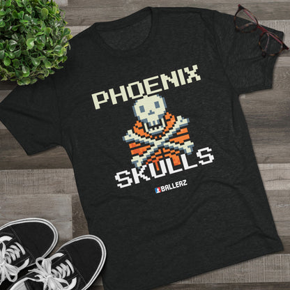 Ballerz Phoenix Skulls Unisex Tri-Blend Crew Tee