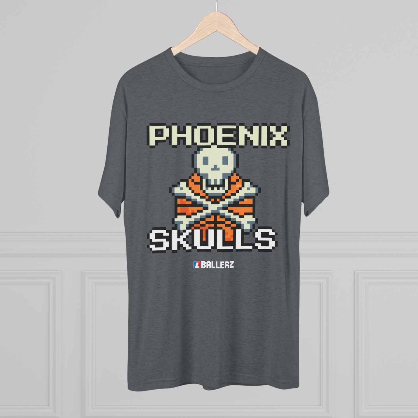 Ballerz Phoenix Skulls Unisex Tri-Blend Crew Tee