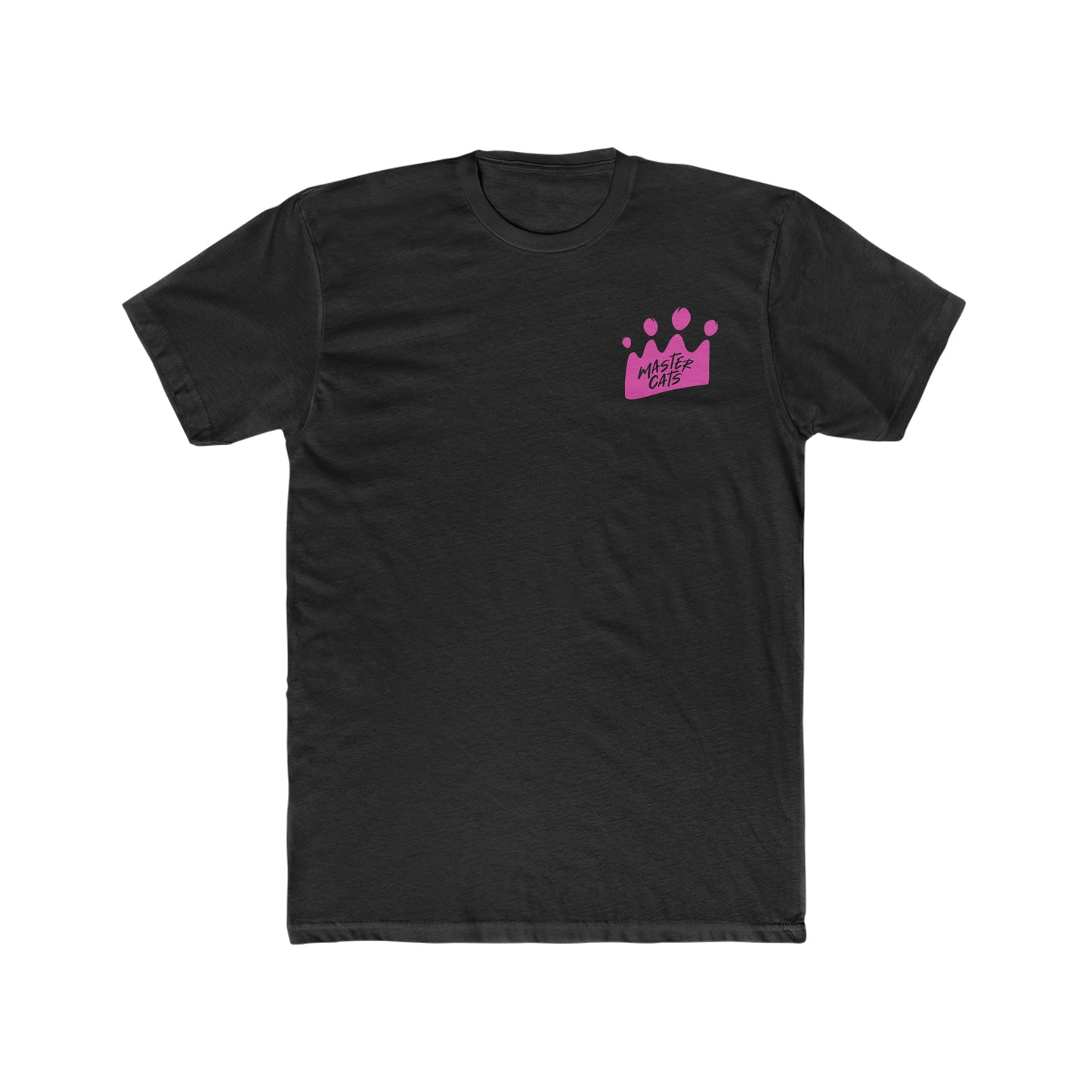 Master Cats Solid Crown Men's Cotton Crew Tee