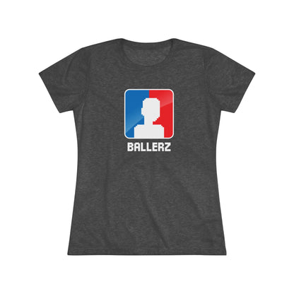 Ballerz Logo Women's Triblend Tee