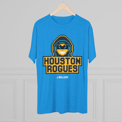 Ballerz Houston Rogues Unisex Tri-Blend Crew Tee