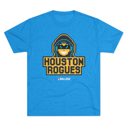 Ballerz Houston Rogues Unisex Tri-Blend Crew Tee