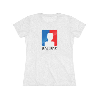 Ballerz Logo Women's Triblend Tee