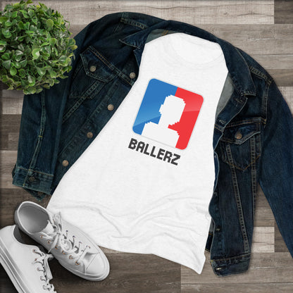 Ballerz Logo Women's Triblend Tee