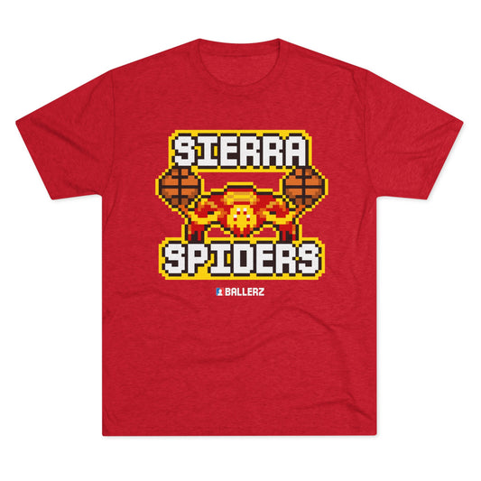 Ballerz Sierra Spiders Unisex Tri-Blend Crew Tee