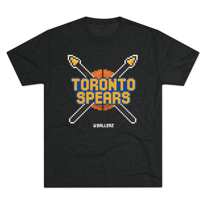 Ballerz Toronto Spears Unisex Tri-Blend Crew Tee