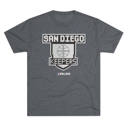 Ballerz San Diego Keepers Unisex Tri-Blend Crew Tee