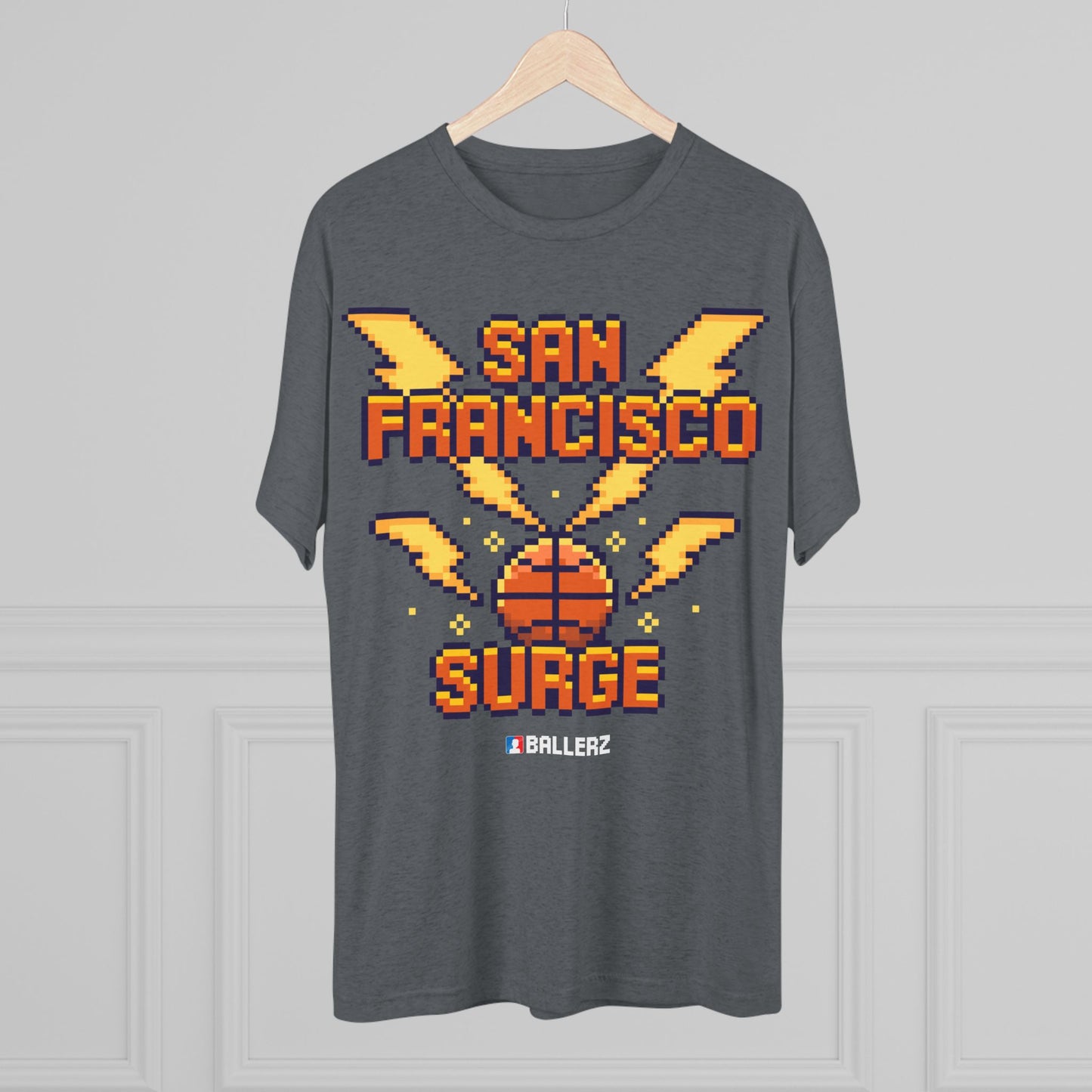 Ballerz San Francisco Surge Unisex Tri-Blend Crew Tee