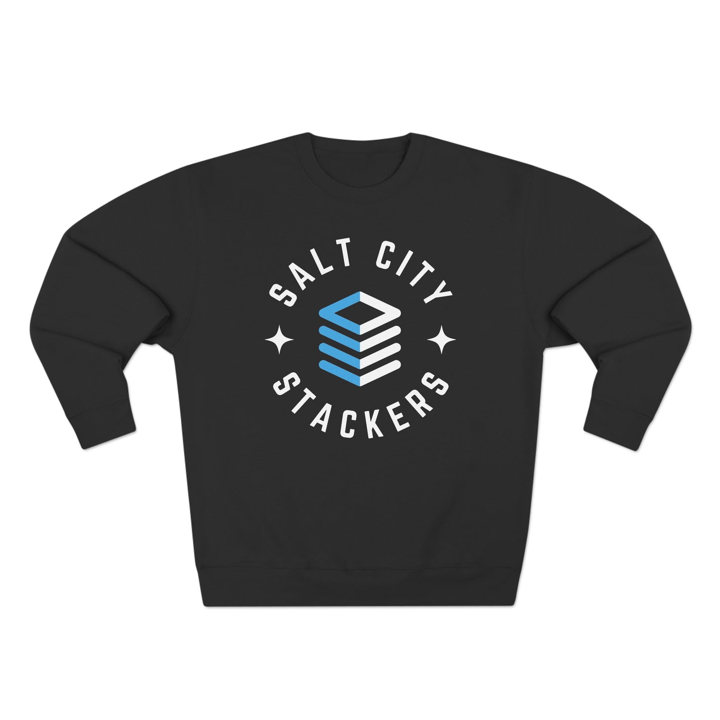 Salt City Stackers Alt Unisex Crewneck Sweatshirt