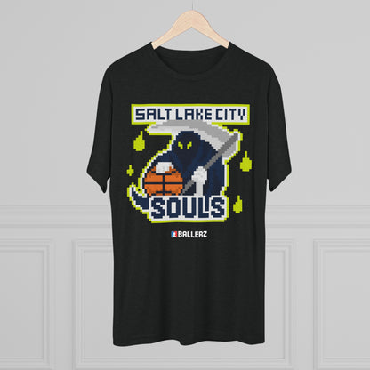 Ballerz Salt Lake City Souls Unisex Tri-Blend Crew Tee