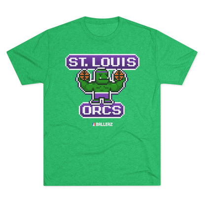 Ballerz St. Louis Orcs Unisex Tri-Blend Crew Tee