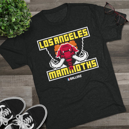 Ballerz Los Angeles Mammoths Unisex Tri-Blend Crew Tee