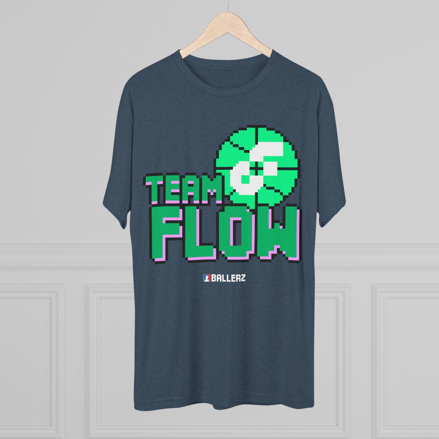 Ballerz Team Flow Unisex Tri-Blend Crew Tee