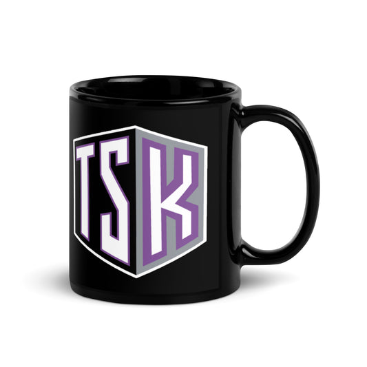 TS Kingdom Black Glossy Mug