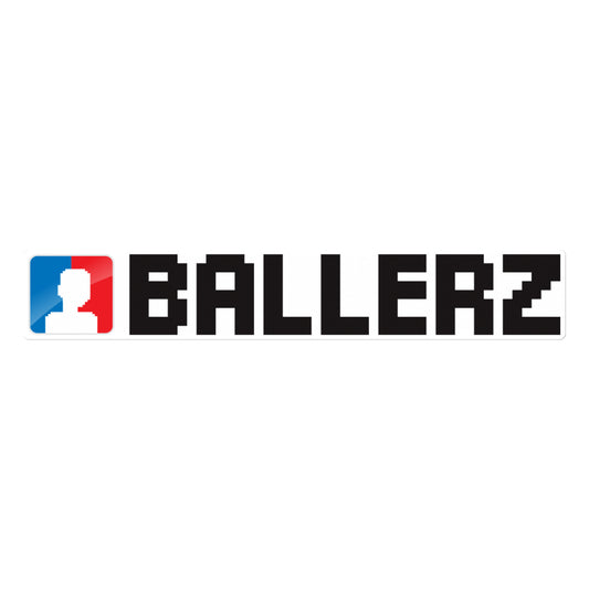 Ballers Horizontal Logo Bubble-free sticker