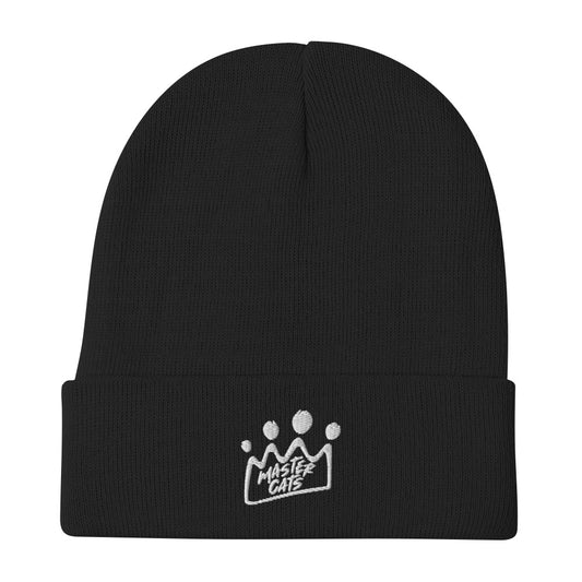 Master Cats Embroidered Beanie