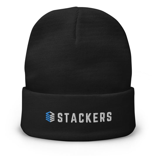 Stackers Embroidered Beanie