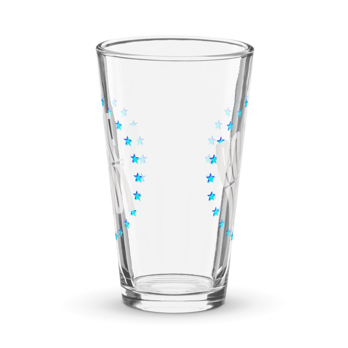 Rookie Debut Shaker pint glass