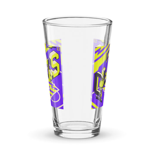 Clamps Shaker pint glass