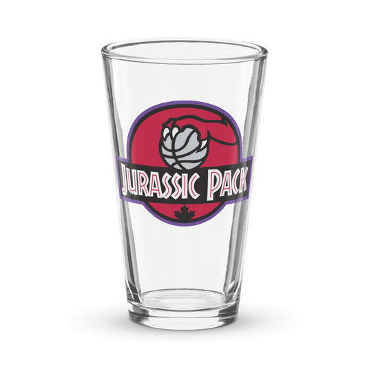 Jurassic Pack Origins Shaker pint glass