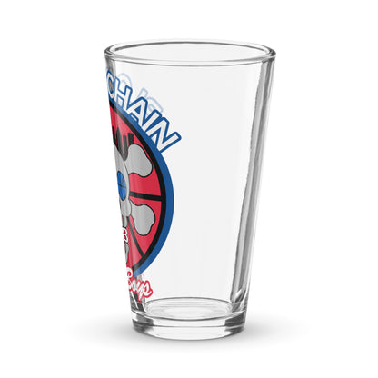 Blockchain Bad Boys Shaker pint glass